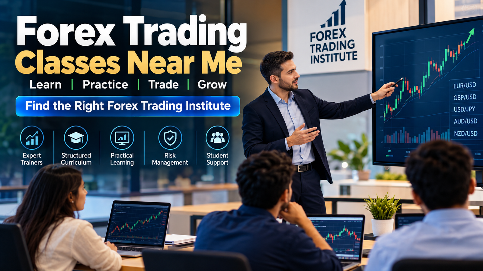 Forex Trading Classes Near Me and Forex Trading Institute